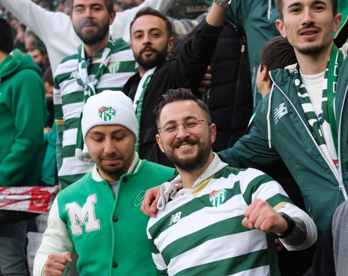 (ÖZEL) Bursaspor - Ankara Demirspor taraftar fotoğrafları 3