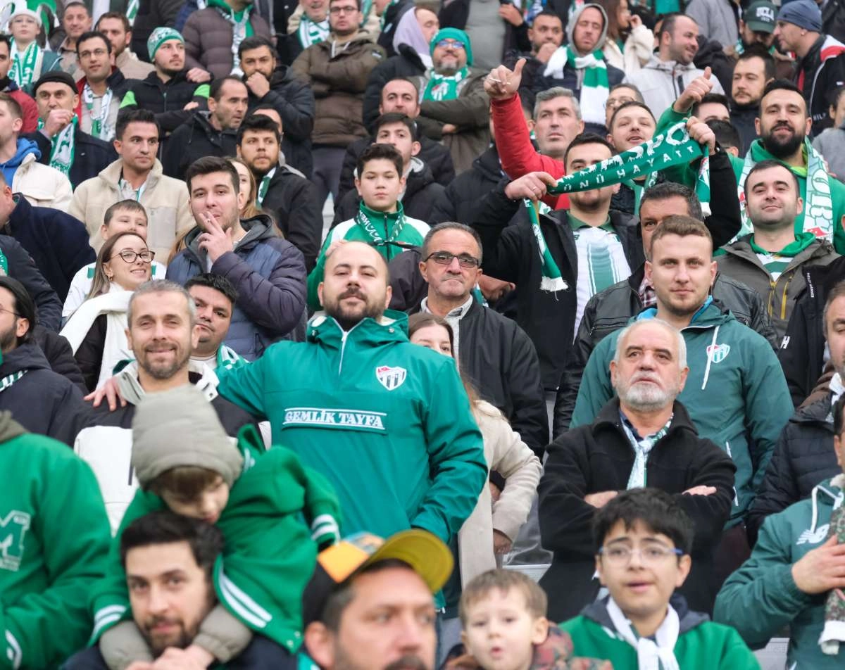 (ÖZEL) Bursaspor - Ankara Demirspor taraftar fotoğrafları 3
