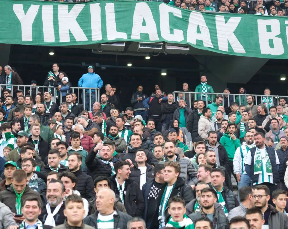 (ÖZEL) Bursaspor - Ankara Demirspor taraftar fotoğrafları 3