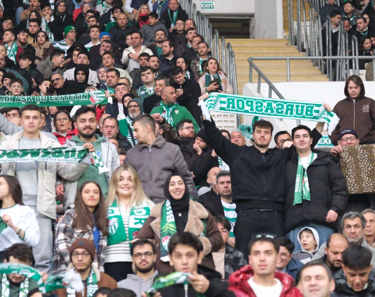 (ÖZEL) Bursaspor - Ankara Demirspor taraftar fotoğrafları 3
