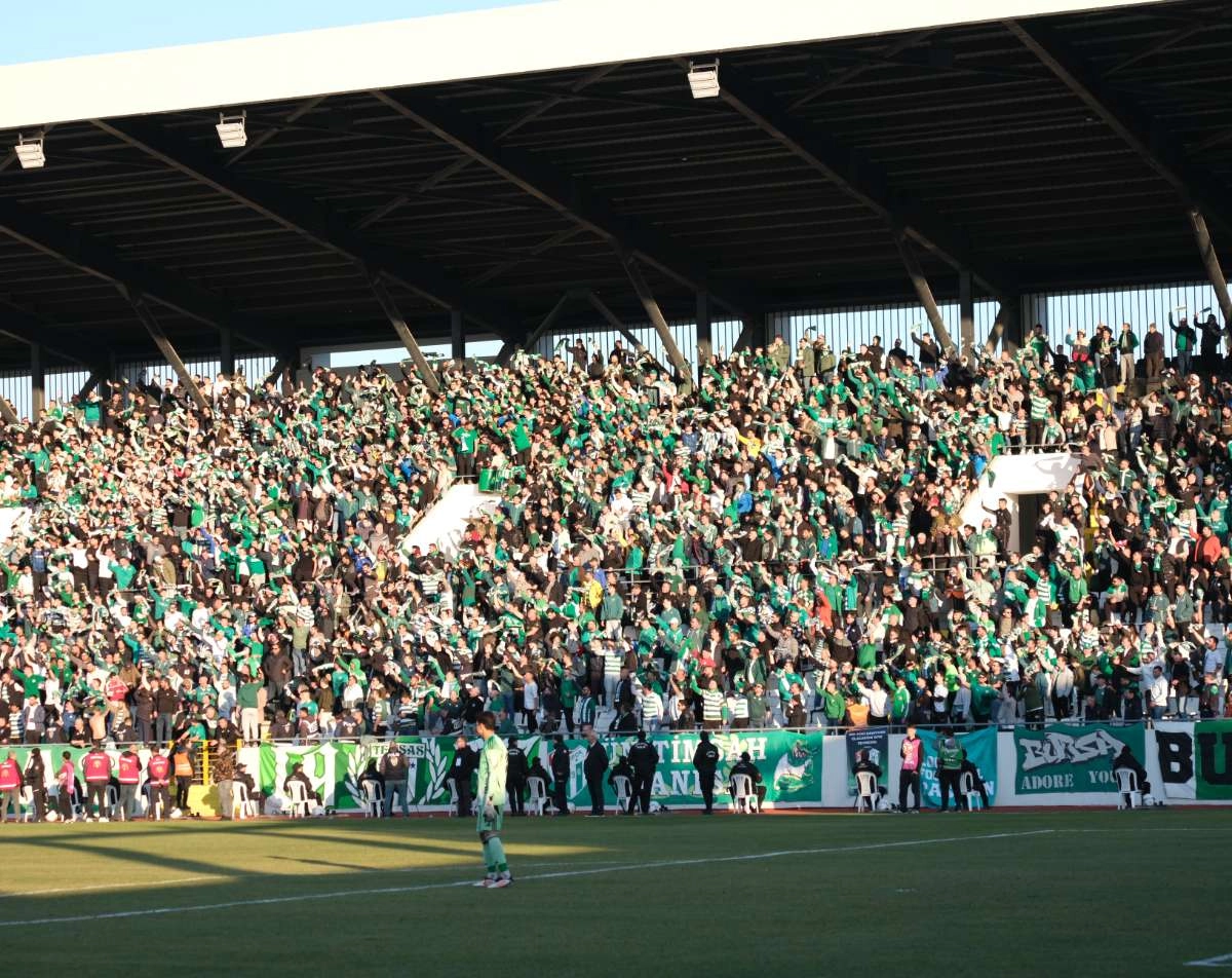 (FOTO GALERİ) Bursaspor'un Somaspor Deplasmanından Taraftar Fotoğrafları