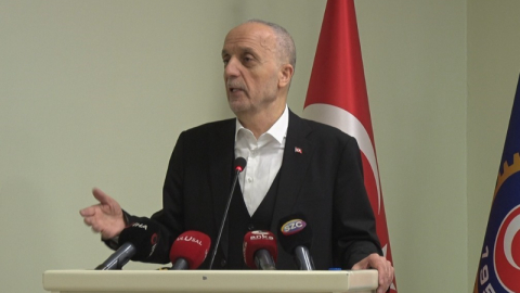 TÜRK-İŞ Başkanı Atalay:"Komisyonda sözüm dinlenmiyor"