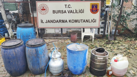 Jandarmadan yılbaşı öncesi kaçak içkiye darbe