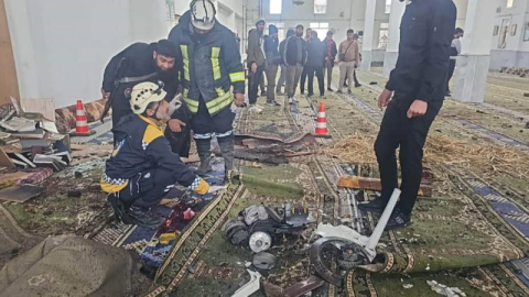 Suriye'de cami patlamasında can kaybı 8'e yükseldi