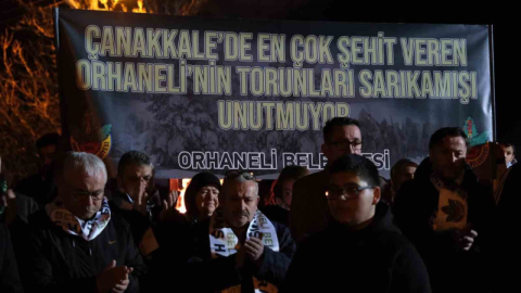 Orhaneli’den Sarıkamış şehitlerine anma