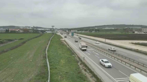 Trafik polisleri dron ile görüntüledi, ihlalleri affetmedi