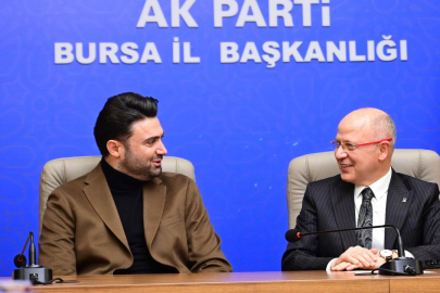 AK Parti Bursa İl Başkanlığında Bursaspor buluşması