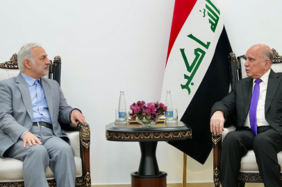 Irak Dışişleri Bakanı Hüseyin, İran Dışişleri Bakan Yardımcısı Celalzade ile görüştü