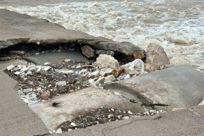 Mesire alanındaki hasarlı köprü tehlike saçıyor