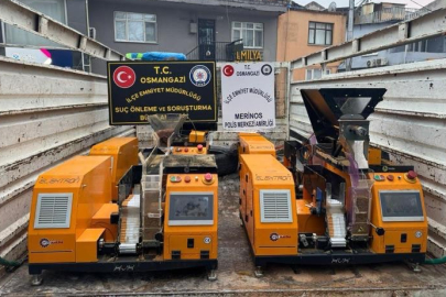 87.400 adet kaçak makaron sigara ele geçirildi