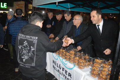 Nilüfer’de kandil geleneği yaşatıldı