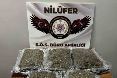 Bursa’da uyuşturucu operasyonu: 3 kilo 562 gram esrar ele geçirildi!