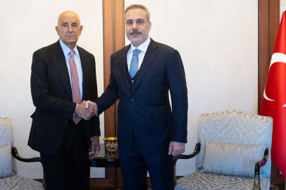 Bakan Fidan, ABD Suriye Temsilcisi Barrack’ı kabul etti