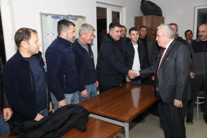 Nilüfer'de Başkan Şadi Özdemir’den karla mücadele ekiplerine teşekkür