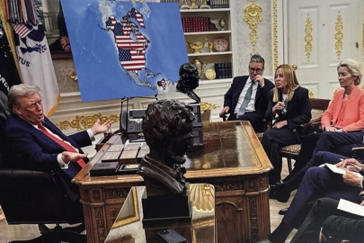 Trump'tan Kanada, Grönland ve Venezuelalı "yeni ABD haritası" paylaşımı