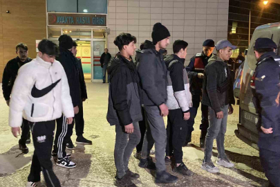 İnegöl’de 9 kaçak göçmen yakalandı!