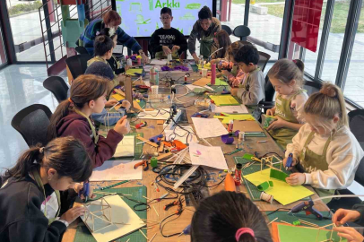 Nilüferli çocuklar hem eğleniyorlar, hem öğreniyorlar!