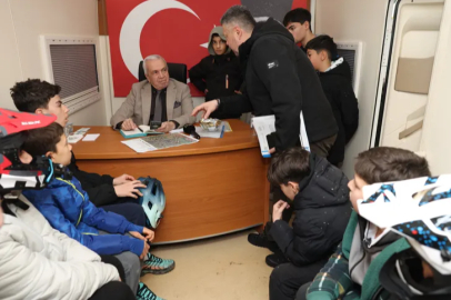 Şadi Özdemir’e Kızılcıklı’da çocuklardan kaykay park talebi