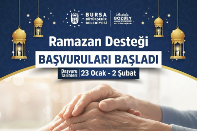 Bursa Büyükşehir’den ‘Ramazan Desteği’