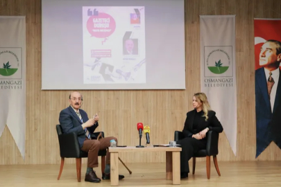 Osmangazi’de gazeteci duruşu konuşuldu!