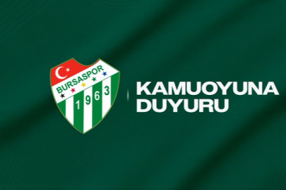 Bursaspor'dan taraftara uyarı:Dolandırıcılara itibar etmeyin