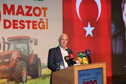 Bursa Büyükşehir mazot desteğini 5 bin liraya yükseltti