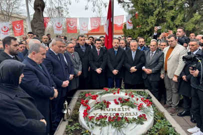 BBP’nin 33’üncü kuruluş yıl dönümünde Muhsin Yazıcıoğlu kabri başında anıldı