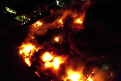 Bursa’da kimyasal kaplama fabrikasında yangın!