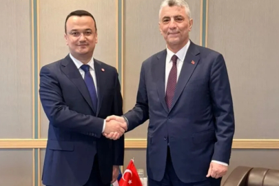 Bakan Bolat Özbekistanlı mevkidaşını ağırladı