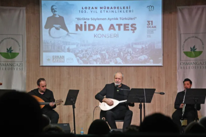 Bursa Osmangazi’de mübadele acıları türkülerle anlatıldı.