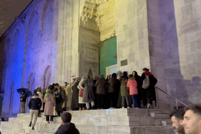 Bursa’da Berat Kandili Ulu Cami’de dualarla idrak edildi