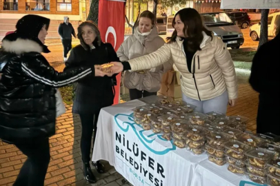 Nilüfer’de Berat Kandili bereketi
