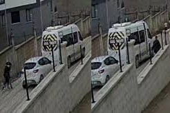 Bursa’da kaza yapan sürücülerin kavgası kameralara yansıdı