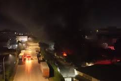 Bursa’da tekstil fabrikasında yangın