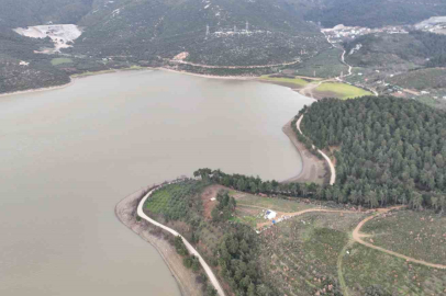 Çöle dönen Gölbaşı Göleti, yeniden hayat buldu.