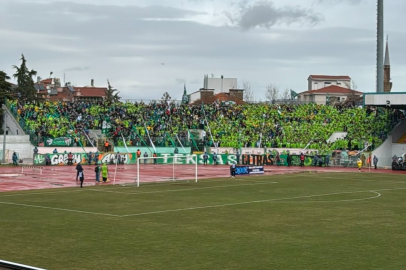 Bursaspor taraftarı deplasmanda!