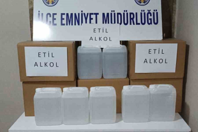 Bursa’da sahte alkol operasyonu!