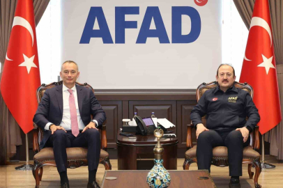 AFAD Başkanı Pehlivan, Gazze Barış Kurulu Yüksek Temsilcisi Mladenov’u kabul etti