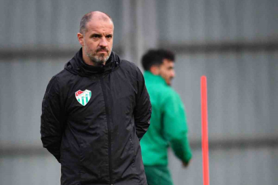 Bursaspor, Kırklarelispor maçı hazırlıklarına başladı.