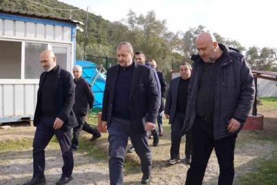 Başkan Usta’dan Hisardere Nekropolü’nde inceleme