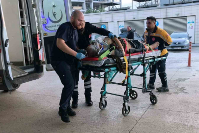 Bursa’da beton tankeri devrildi! 1 ölü