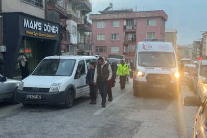 Bursa’da otomobilin çarptığı yaya yaralandı