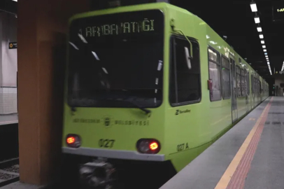 BURULAŞ’tan Osmangazi İstasyonu'nda bakım çalışması.