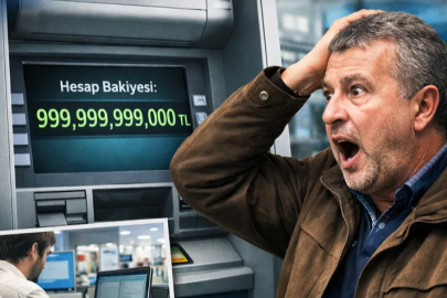 Hesabında 999.999.999.000 TL gözüktü! Banka inceleme başlattı.