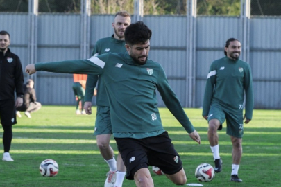 Bursaspor, Menemen FK maçı hazırlıklarını sürdürdü