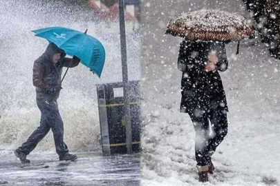 Kuvvetli yağış ve fırtına geliyor.