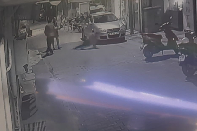 Kanlı hesaplaşma kameraya böyle yansıdı