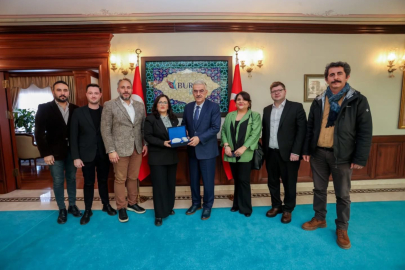 MİMARLAR ODASI BURSA ŞUBESİ’NDEN VALİ AYYILDIZ’A ZİYARET