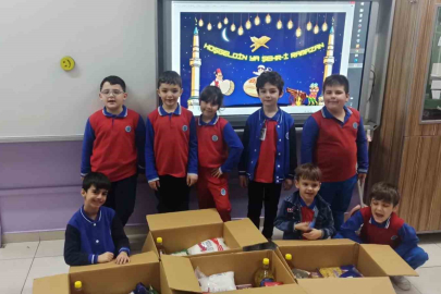 Minik ellerin büyük yüreği