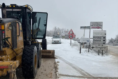 Nilüfer’de kar mesaisi